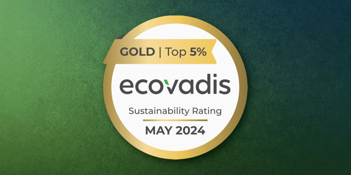 Ecovadis Gold 2024